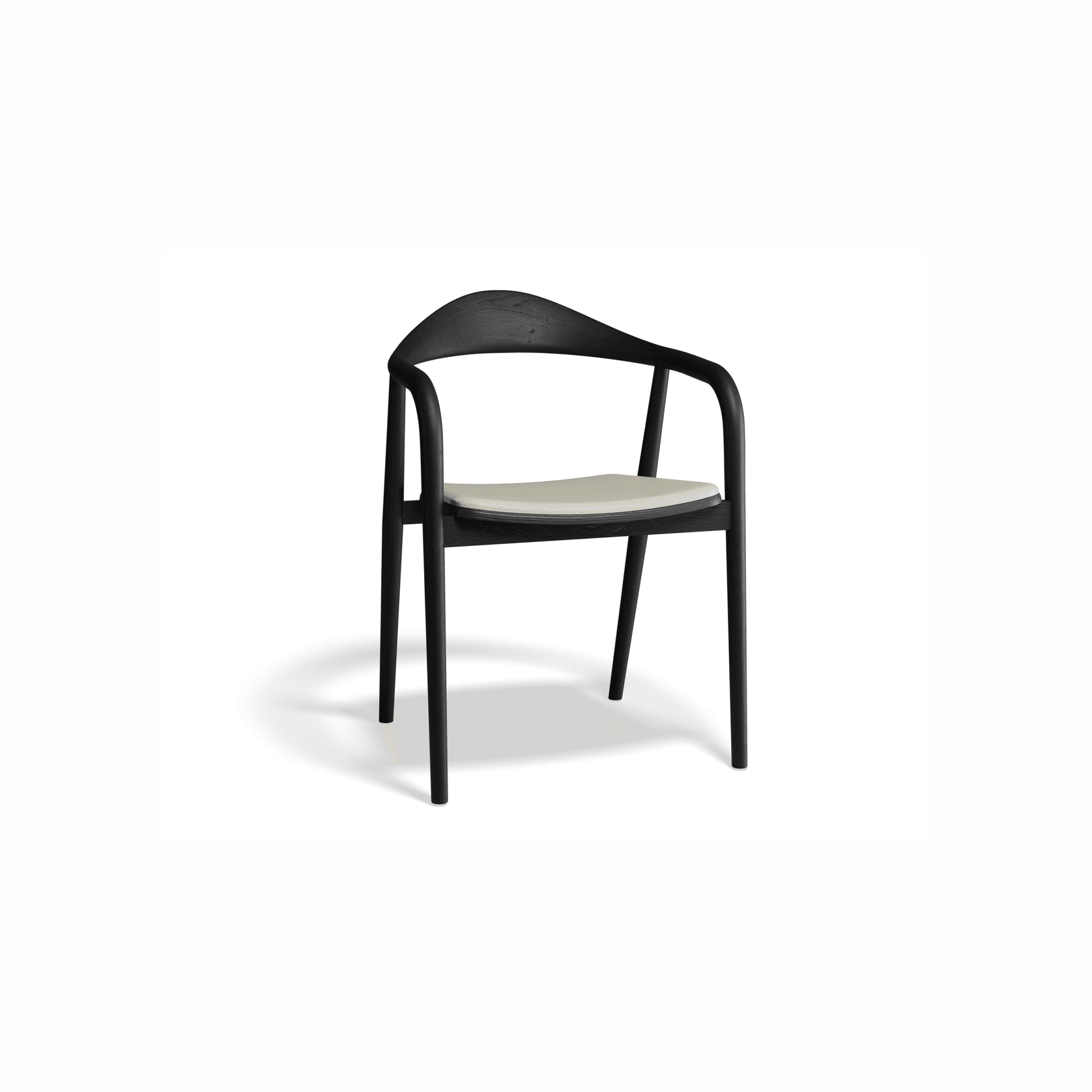 Arki Armchair - Black Ash with Pad gallery detail image