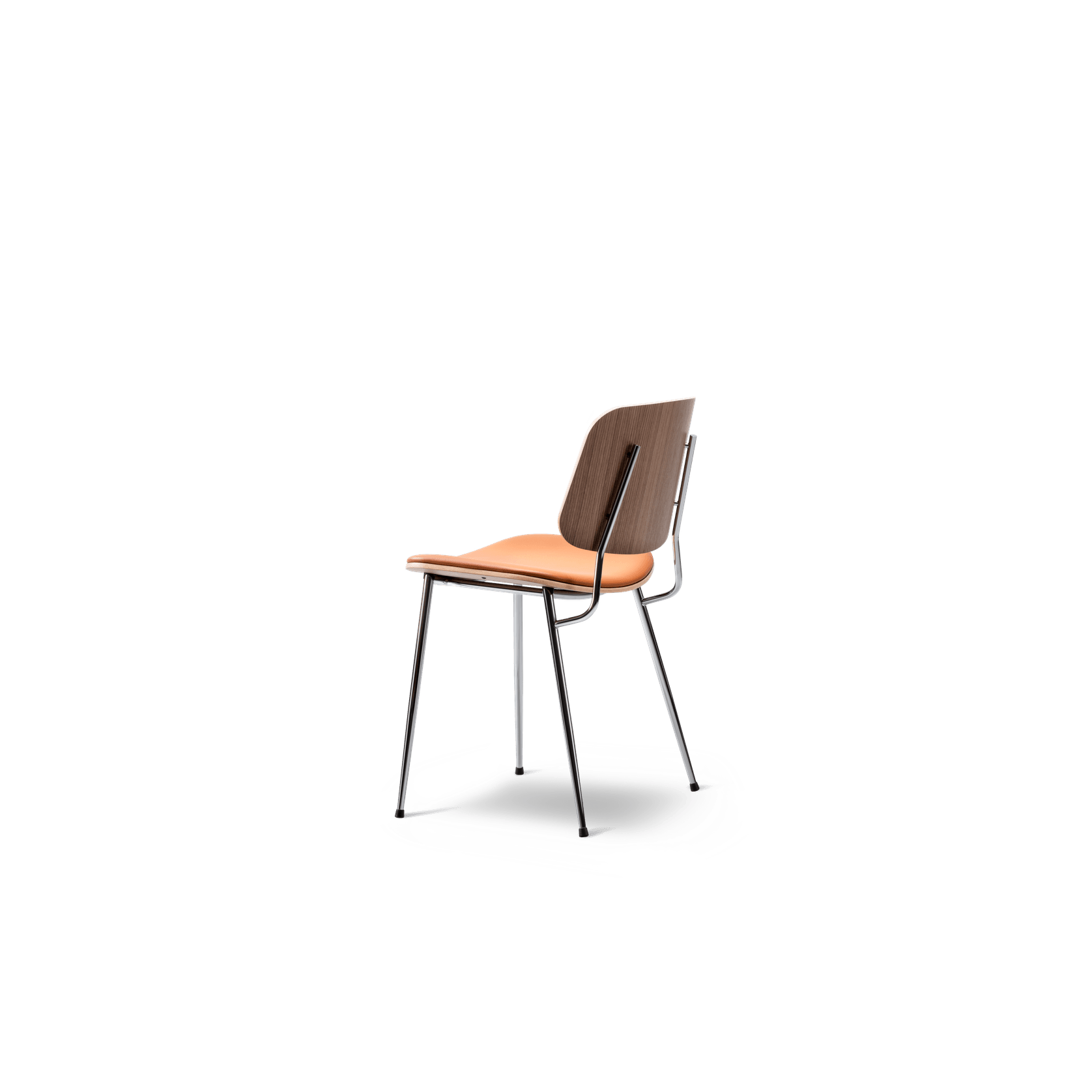 Søborg Chair Steel Frame Seat Upholstery by Fredericia gallery detail image