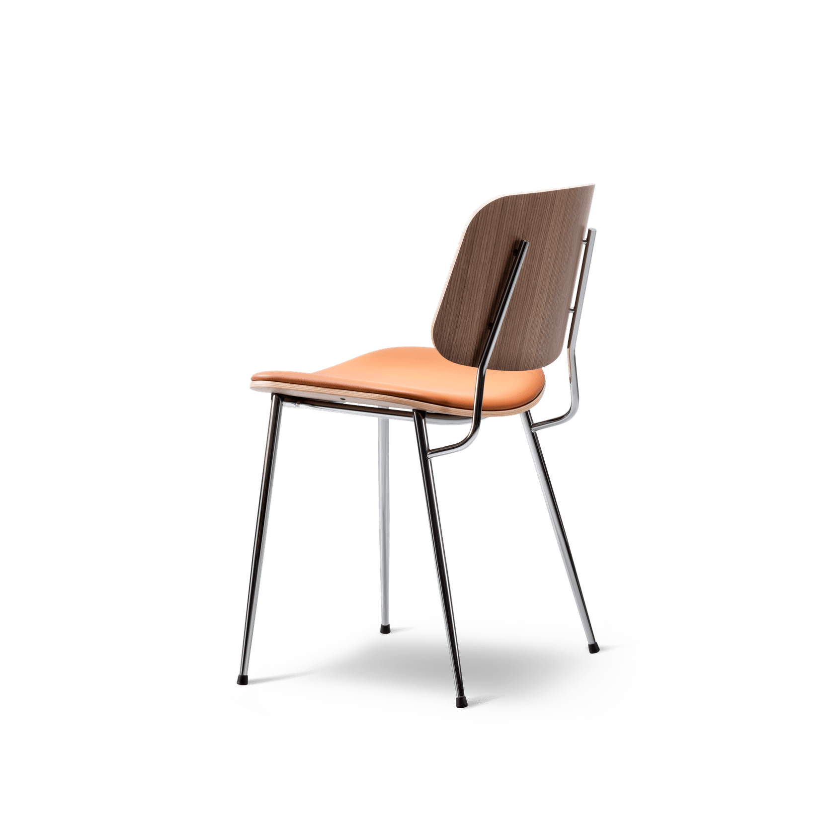 Søborg Chair Steel Frame Seat Upholstery by Fredericia gallery detail image