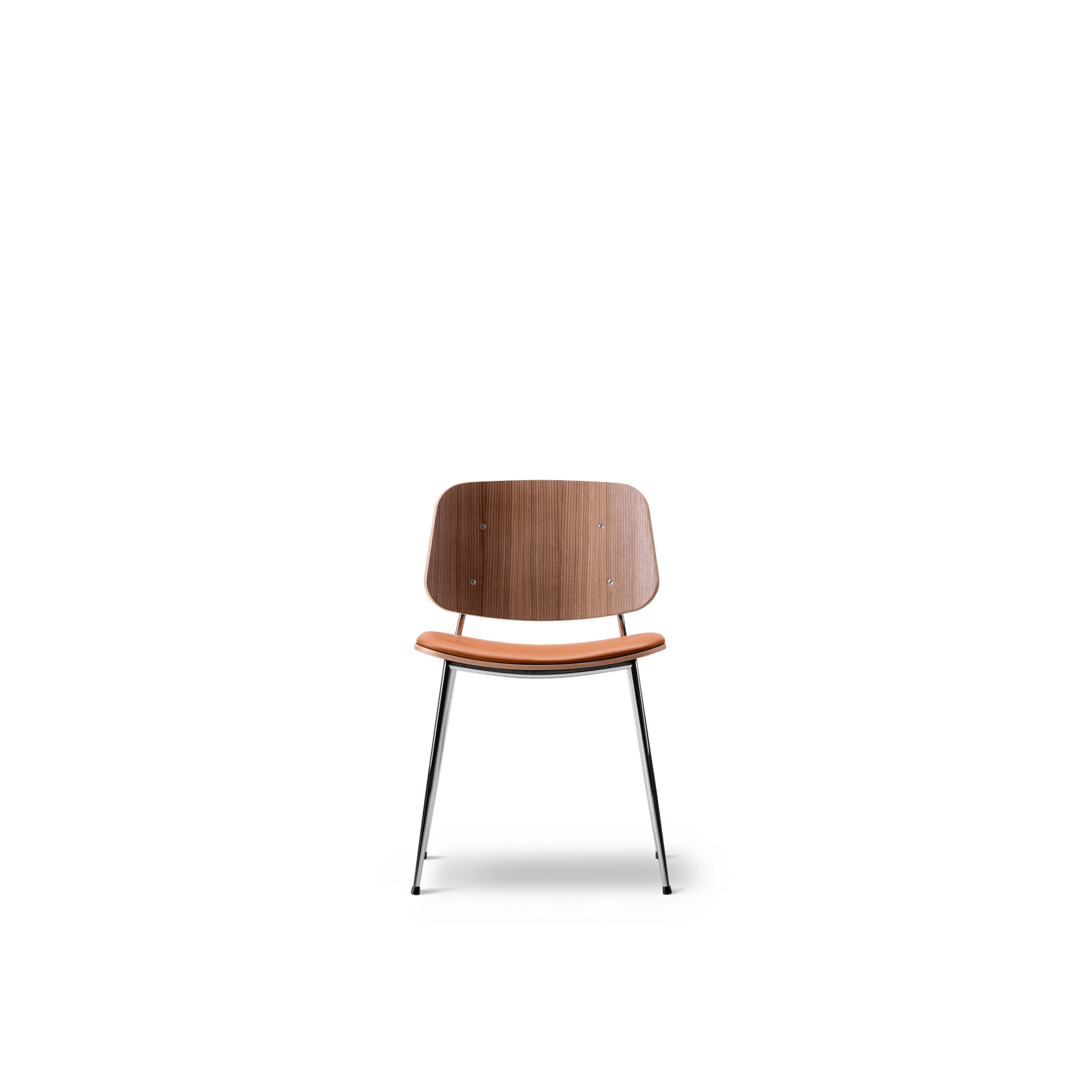 Søborg Chair Steel Frame Seat Upholstery by Fredericia gallery detail image