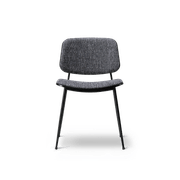 Søborg Chair Steel Frame Upholstered by Fredericia gallery detail image