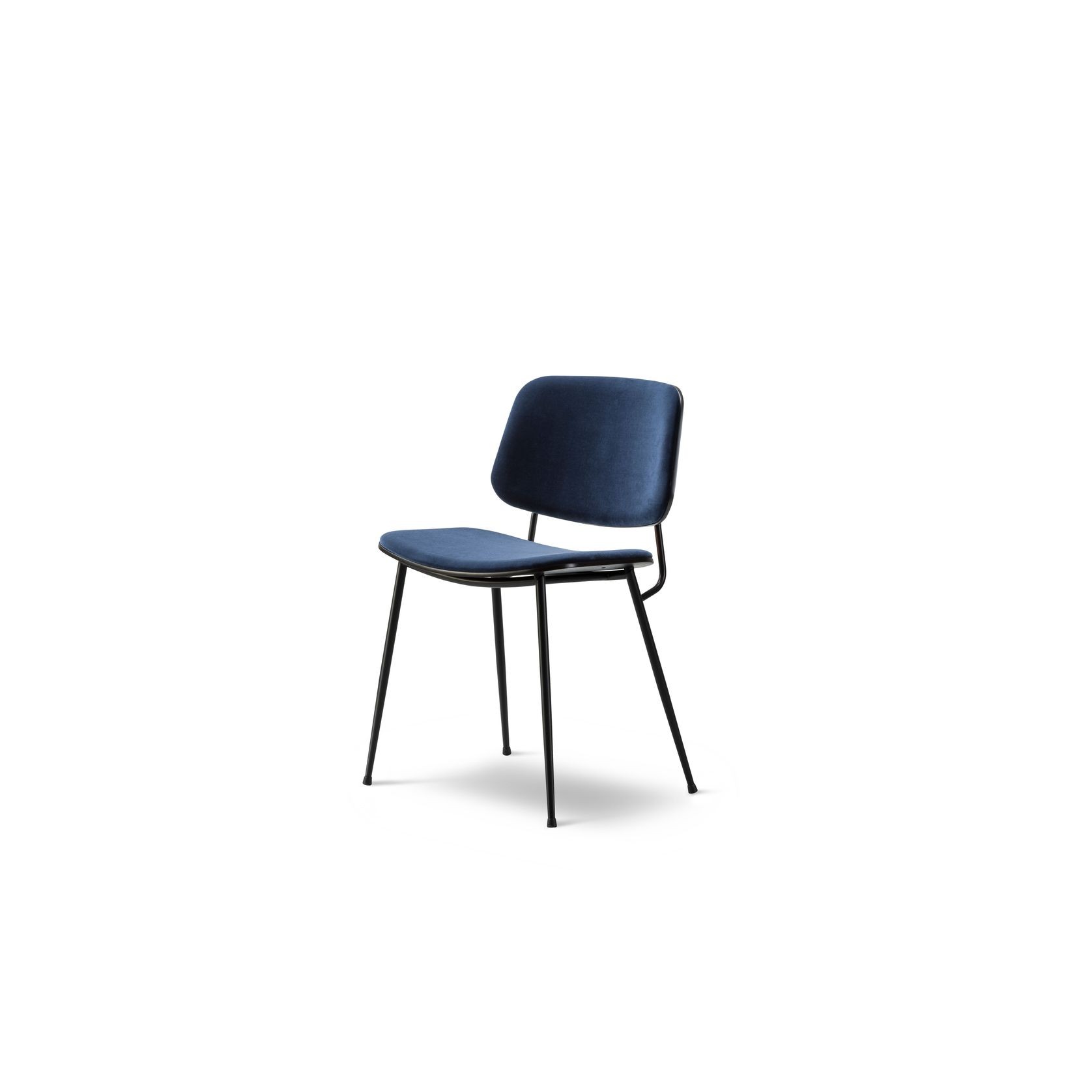 Søborg Chair Steel Frame Upholstered by Fredericia gallery detail image