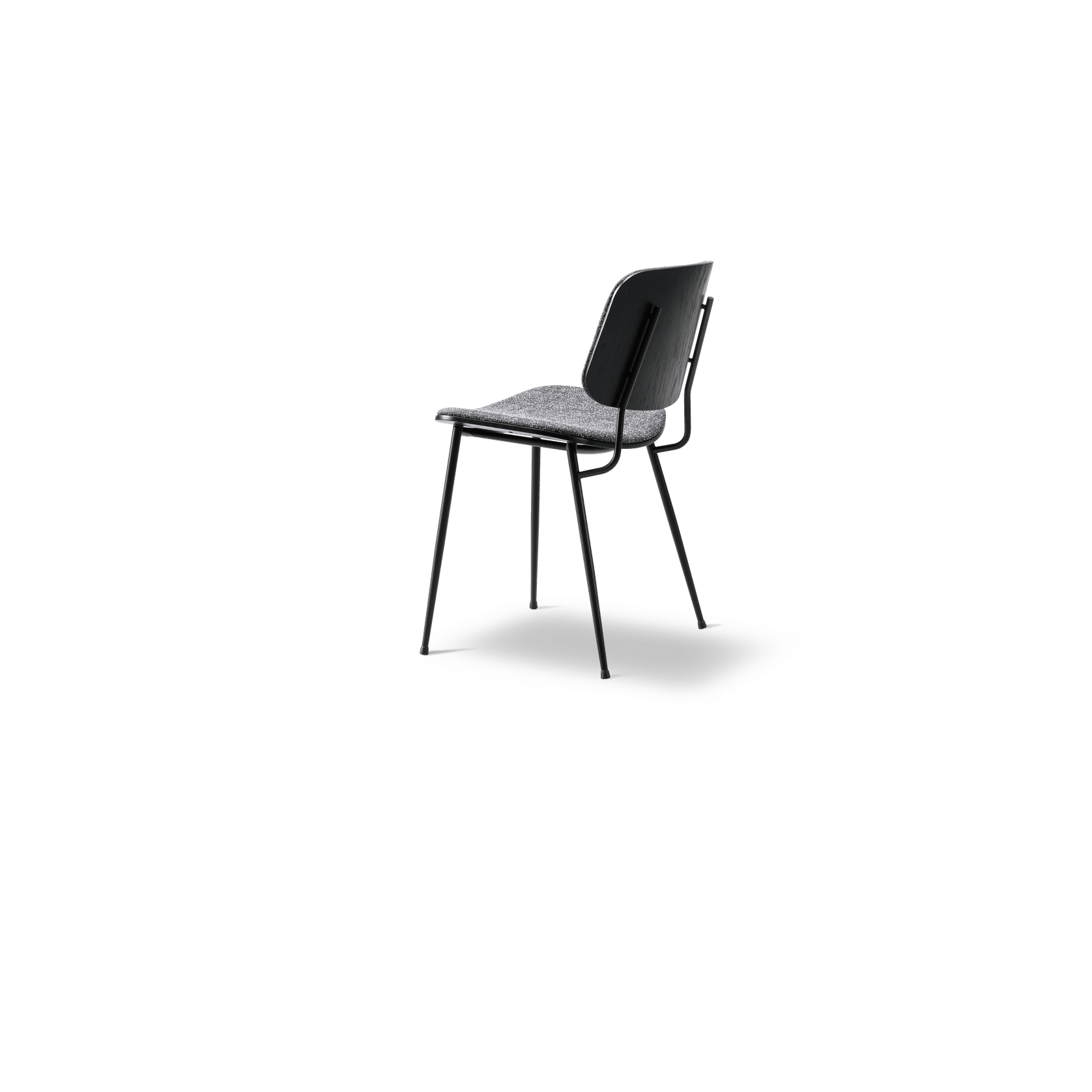 Søborg Chair Steel Frame Upholstered by Fredericia gallery detail image