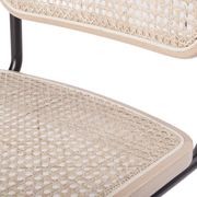 Calibre Chair - Black with Natural Cane gallery detail image