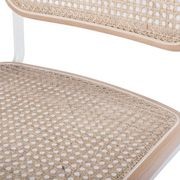 Calibre Chair - White with Natural Cane gallery detail image