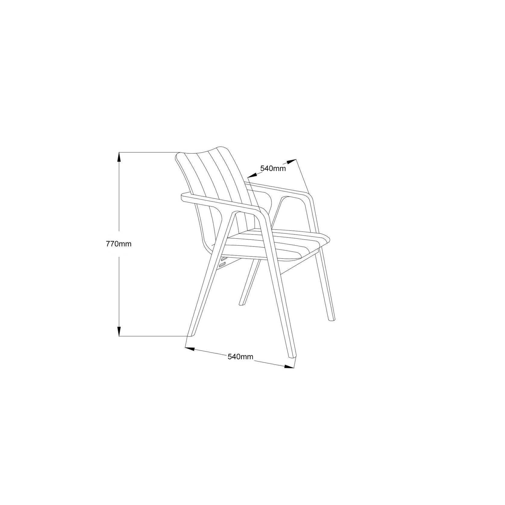 Elm 9PCE Hardwood Dining Set | Walnut & Black Fabric gallery detail image
