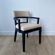 Lennox Dining Chair | Black gallery detail image