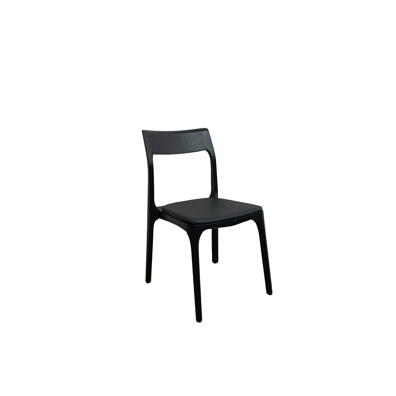 Peyton Dining Chair | Black / Black gallery detail image