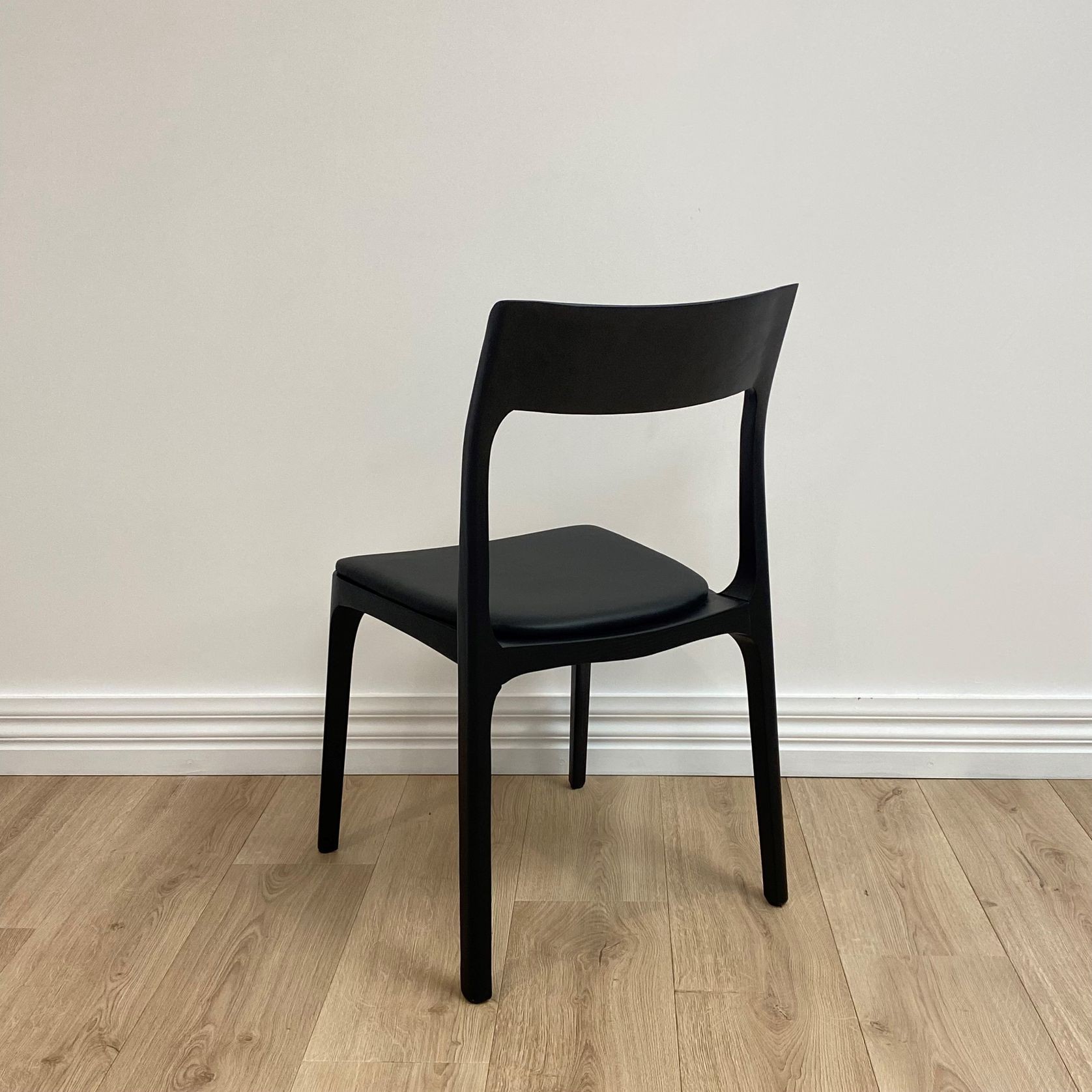 Peyton Dining Chair | Black / Black gallery detail image