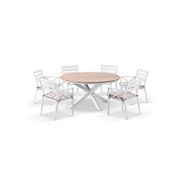 Tuscany 1.5m Dining Table w/6 Kansas Chairs / Sunbrella gallery detail image