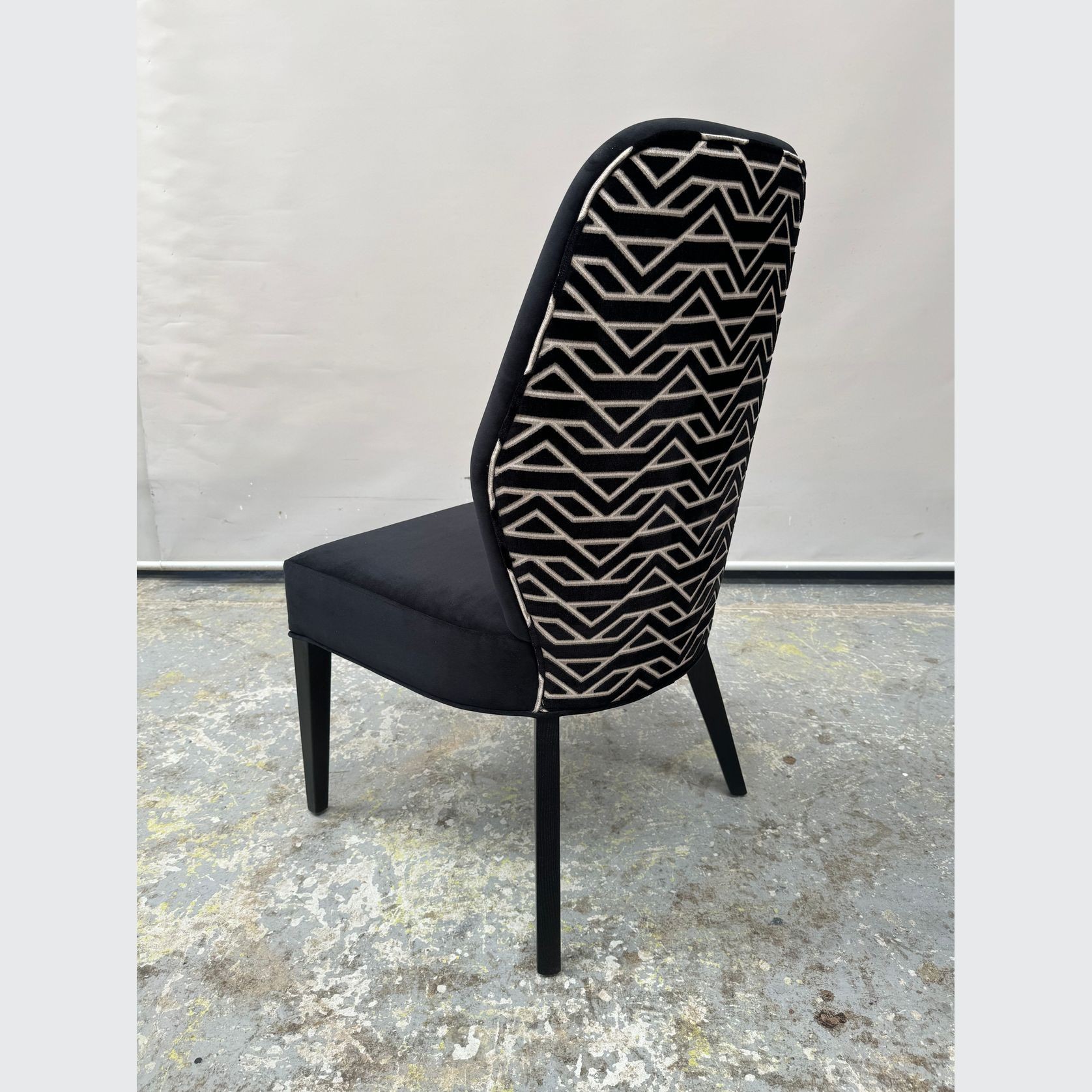 Mid Century Modern High Back Chair gallery detail image