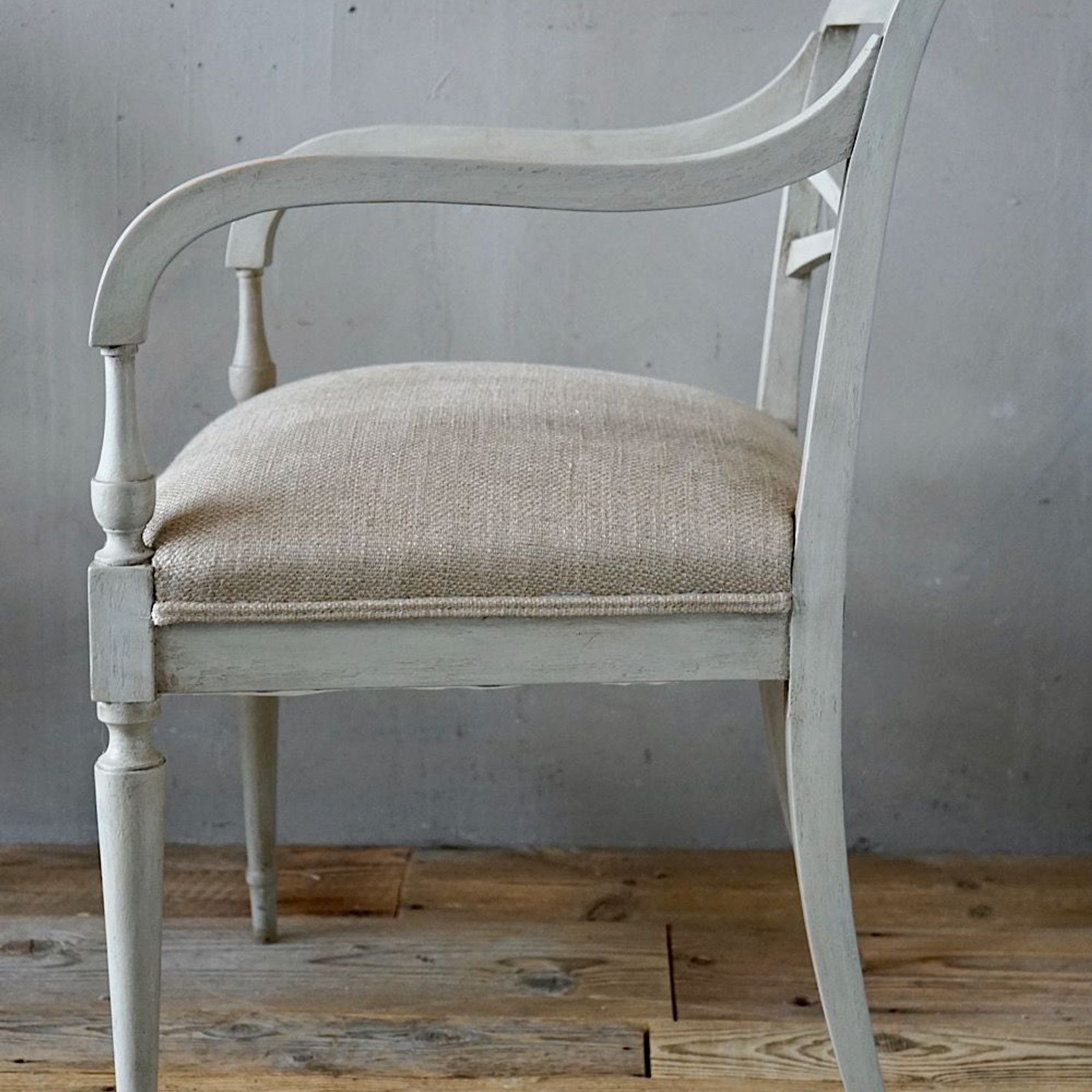 French Directoire Painted Chairs (Pair) gallery detail image