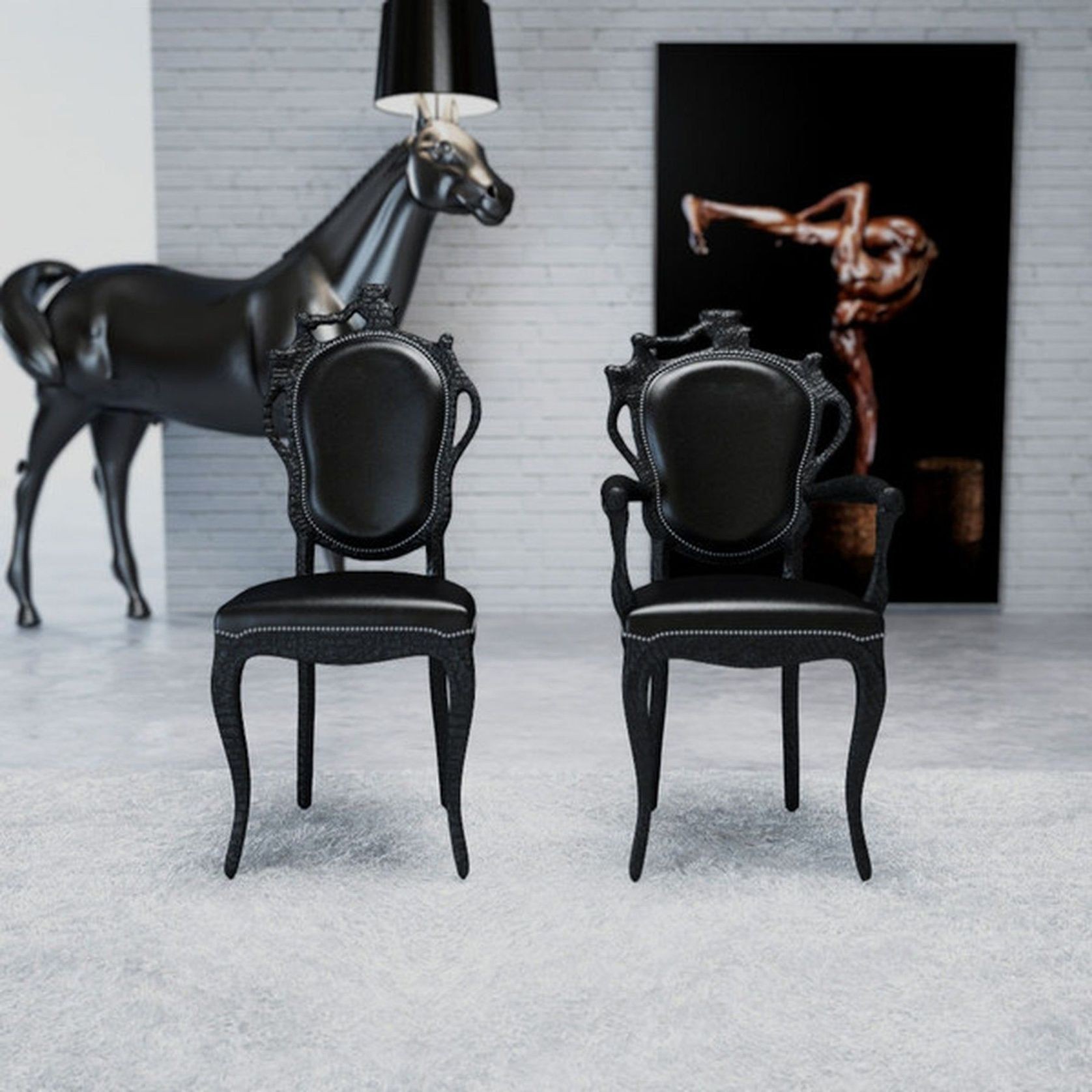 Smoke Dining Chair gallery detail image