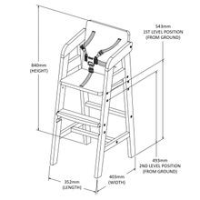 Rio Toddler High Chair | Sage gallery detail image
