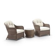 Plantation Wicker Patio Balcony Set with Side Table gallery detail image