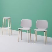 Babila 2700/A Timber Cafe Chair by Pedrali gallery detail image