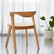 Casa Natural Hardwood Dining Chair gallery detail image