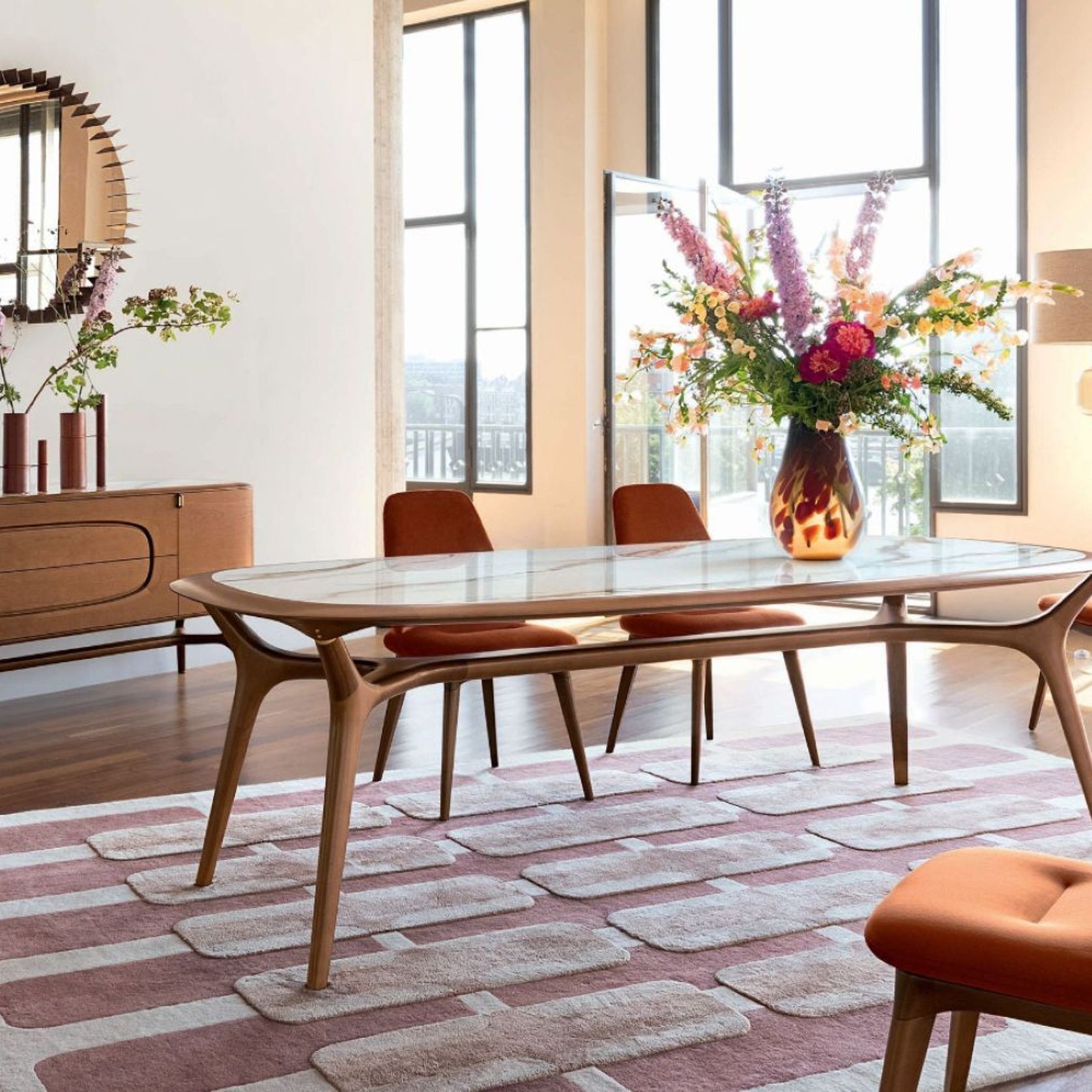 Winch Swivel Dining Chair gallery detail image