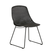 Granada Scoop Closed Weave Dining Chair gallery detail image