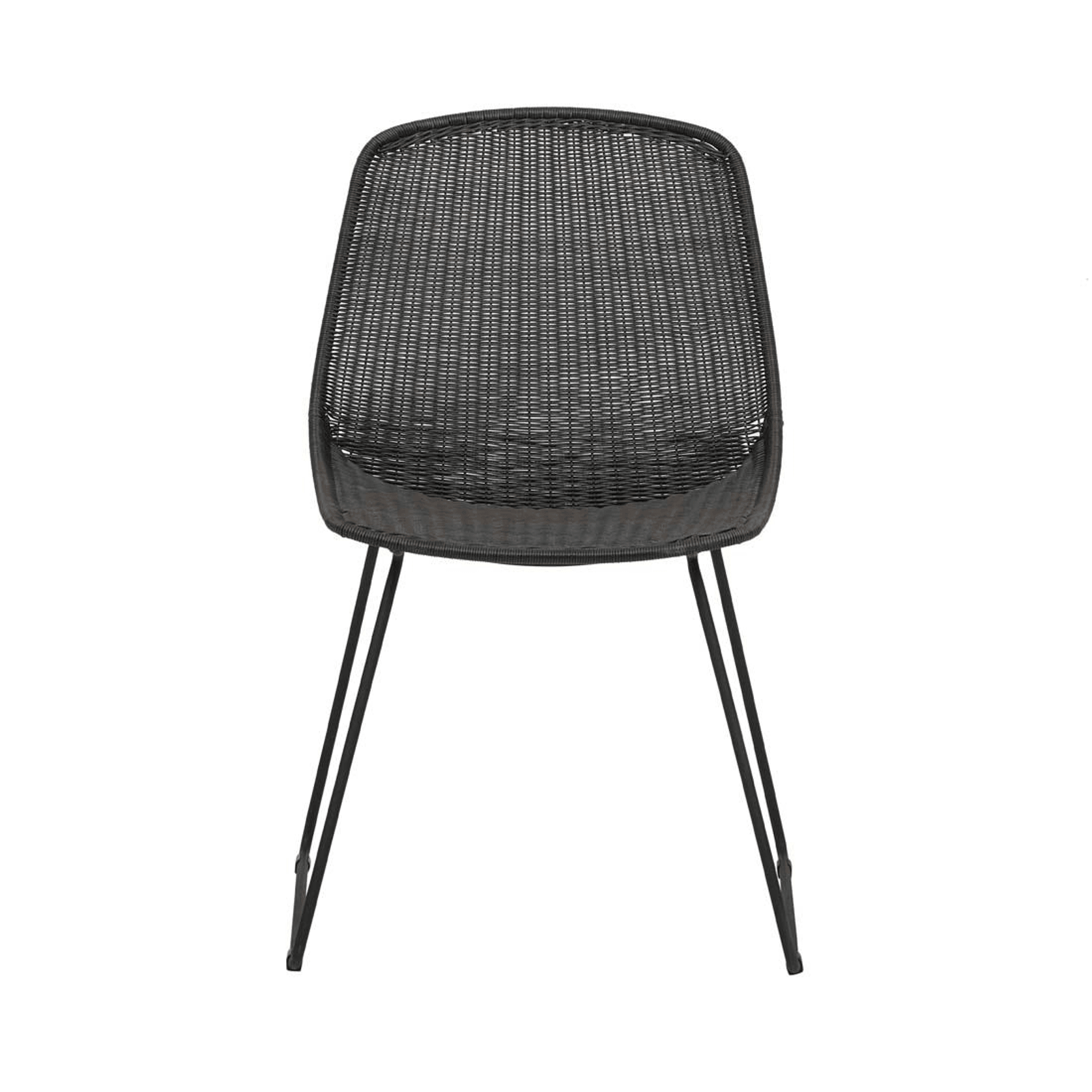 Granada Scoop Closed Weave Dining Chair gallery detail image