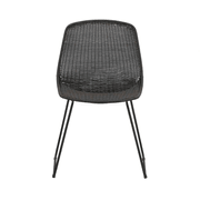 Granada Scoop Closed Weave Dining Chair gallery detail image