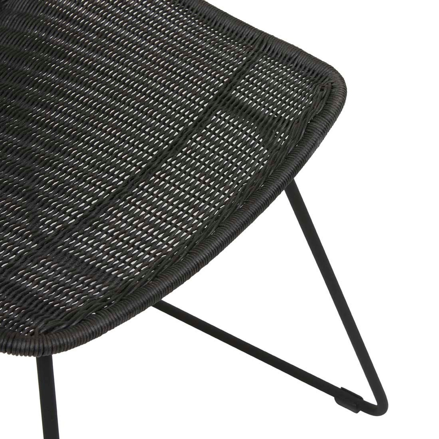 Granada Scoop Closed Weave Dining Chair gallery detail image