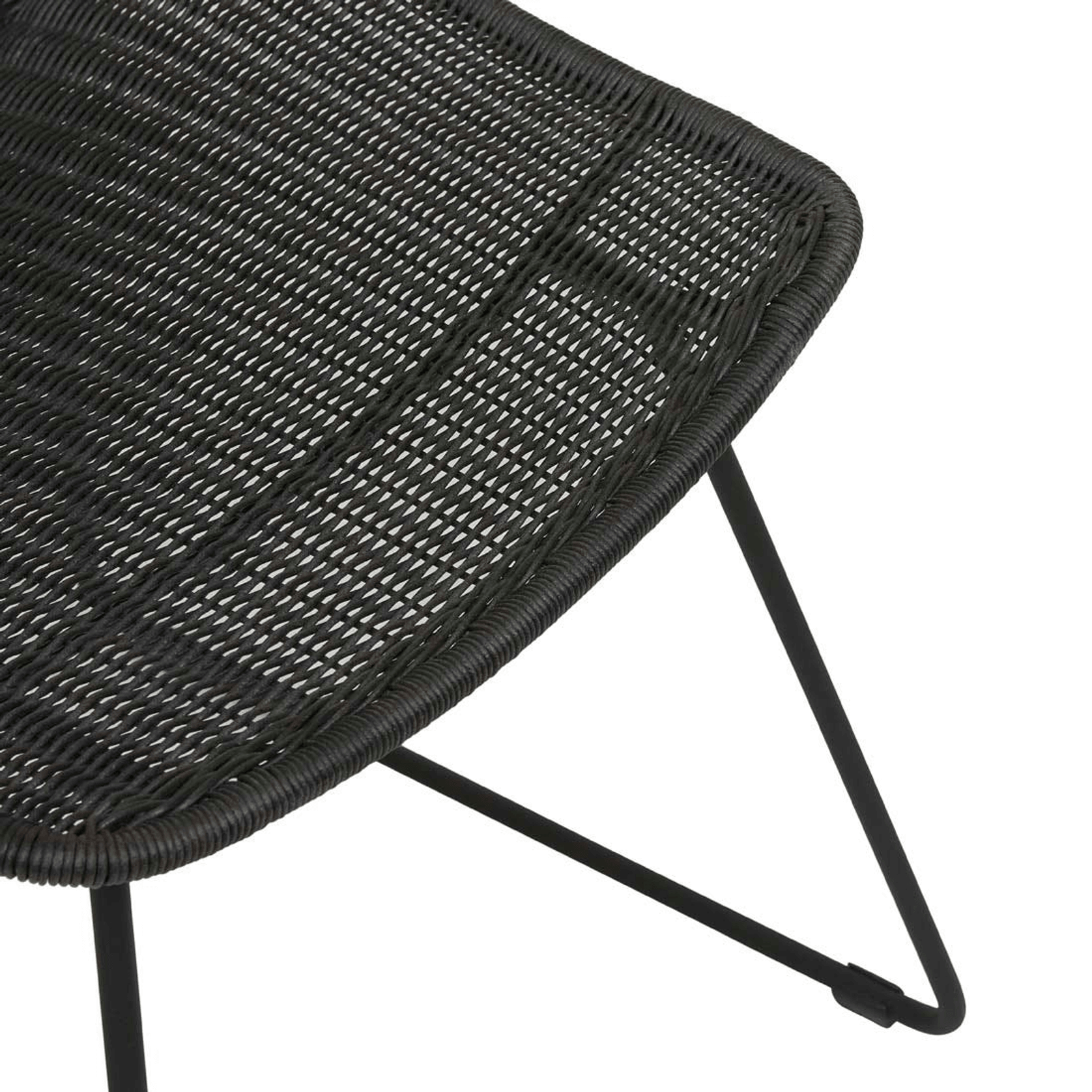 Granada Scoop Closed Weave Dining Chair gallery detail image