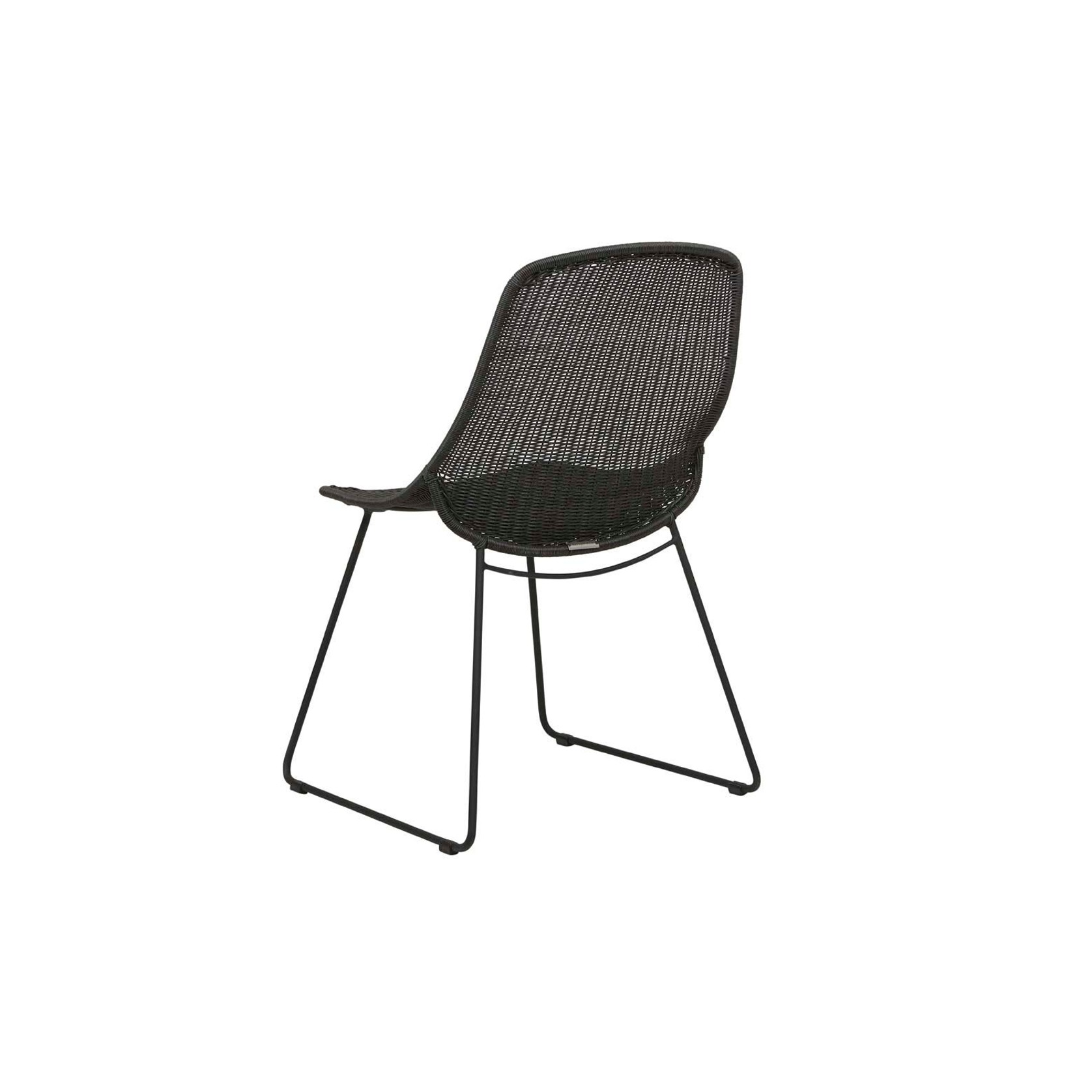 Granada Scoop Closed Weave Dining Chair gallery detail image