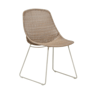 Granada Scoop Closed Weave Dining Chair gallery detail image
