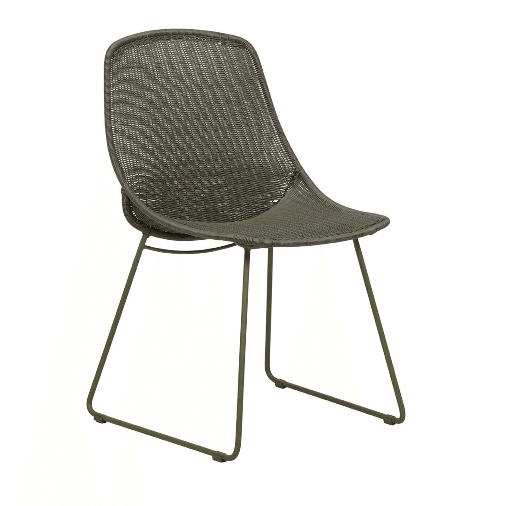 Granada Scoop Closed Weave Dining Chair gallery detail image