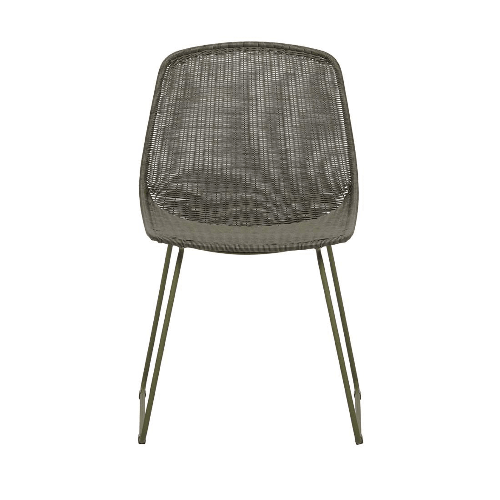 Granada Scoop Closed Weave Dining Chair gallery detail image