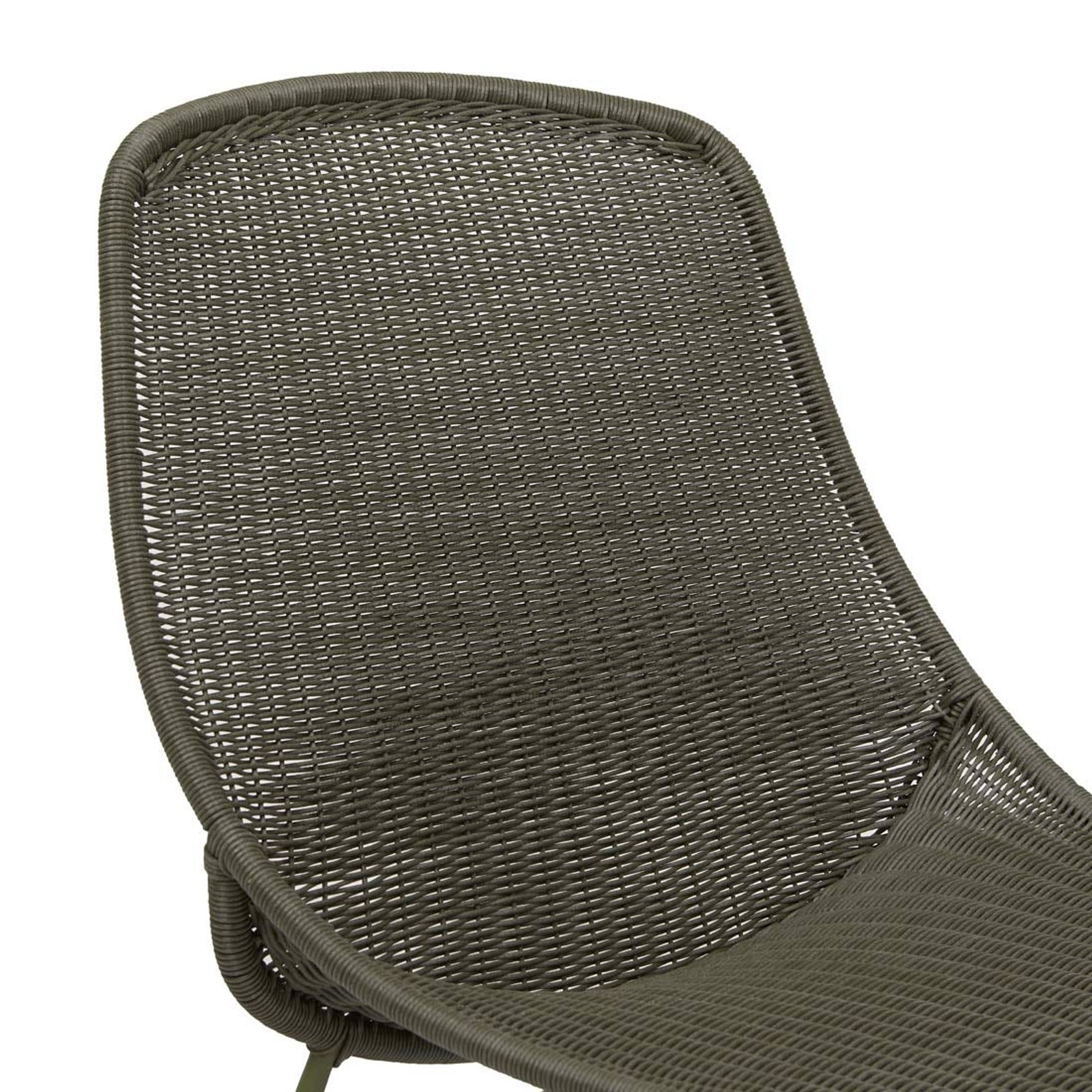 Granada Scoop Closed Weave Dining Chair gallery detail image