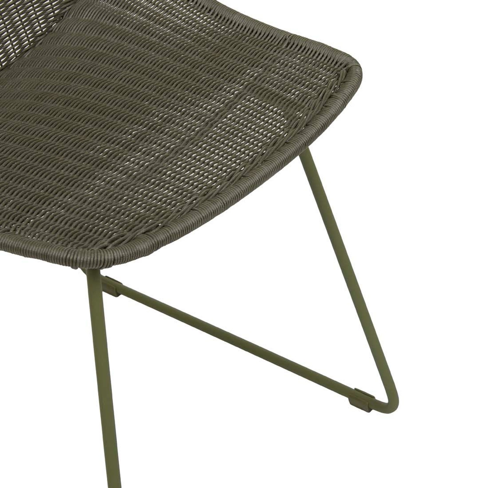 Granada Scoop Closed Weave Dining Chair gallery detail image