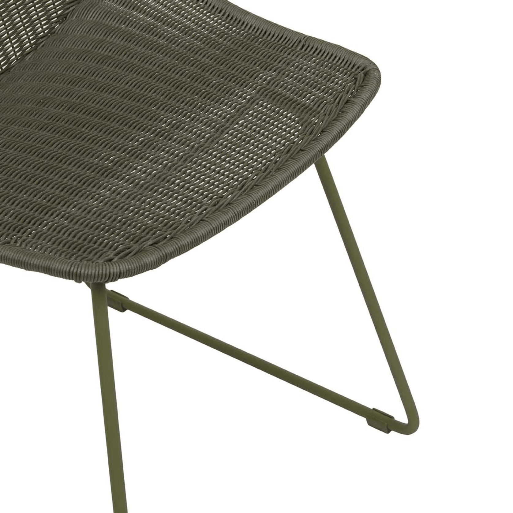 Granada Scoop Closed Weave Dining Chair gallery detail image