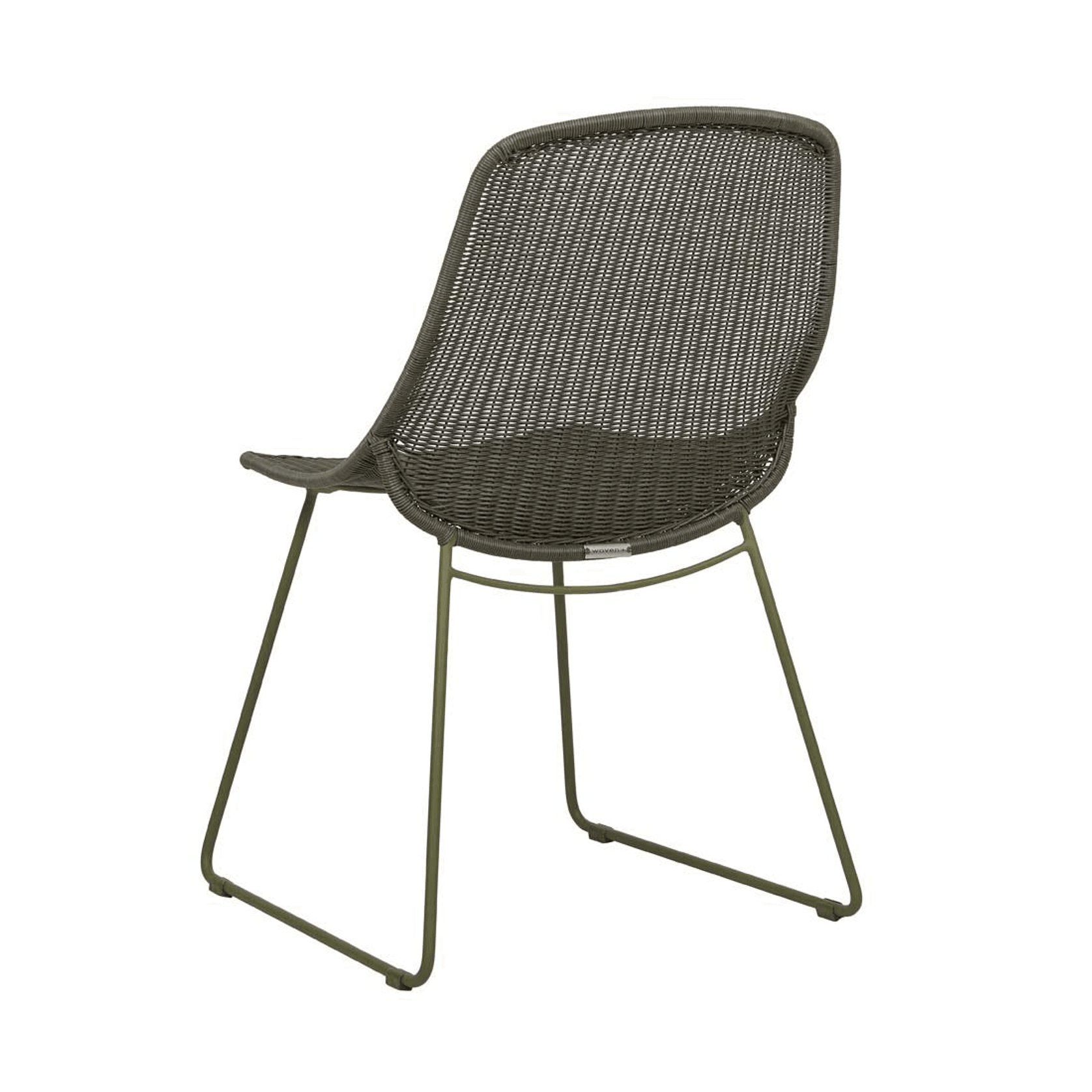 Granada Scoop Closed Weave Dining Chair gallery detail image