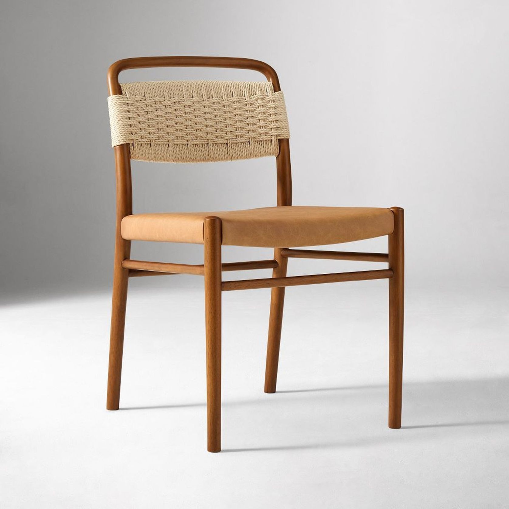Eindhoven Leather Dining Chair gallery detail image