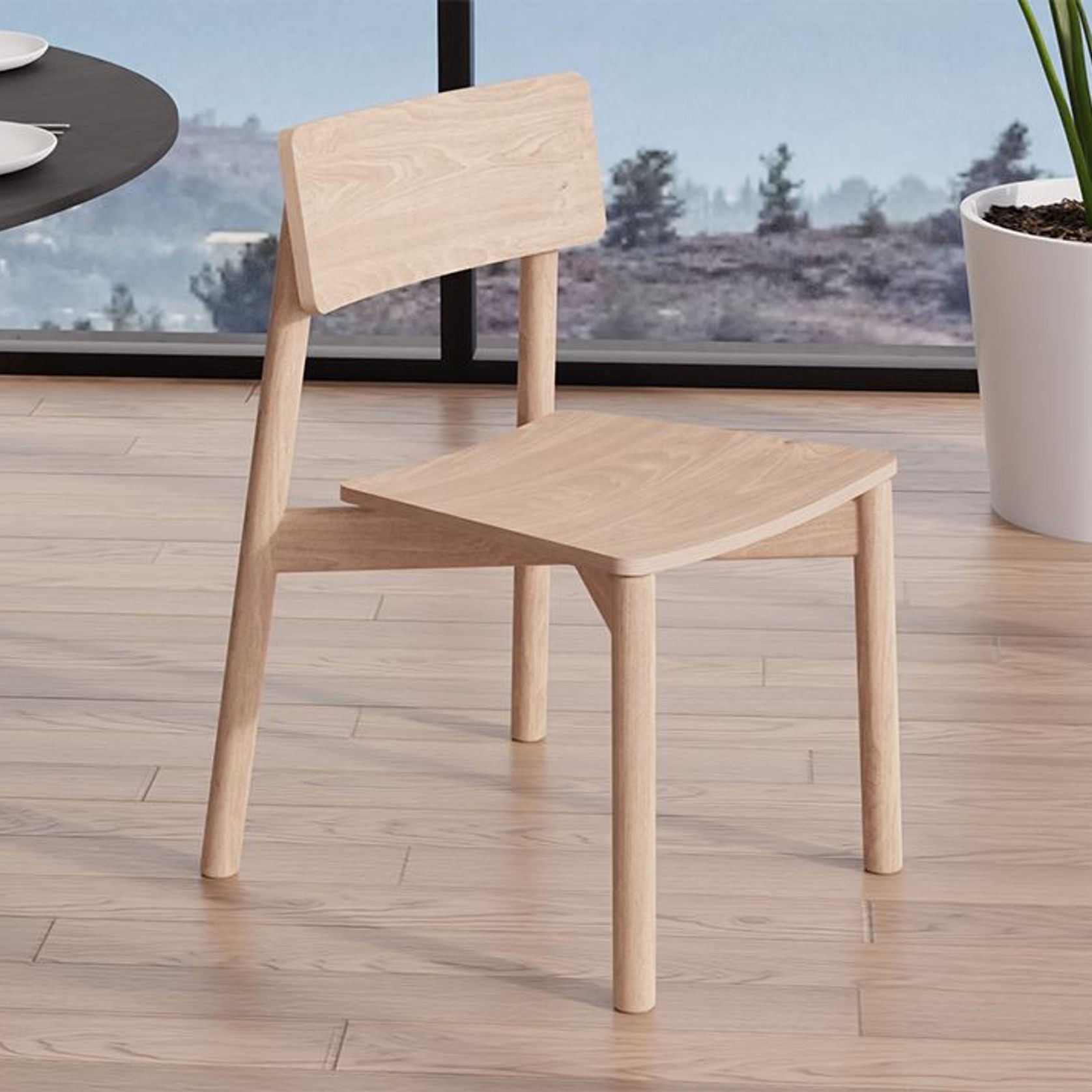 Andi Chair - Natural Ash gallery detail image