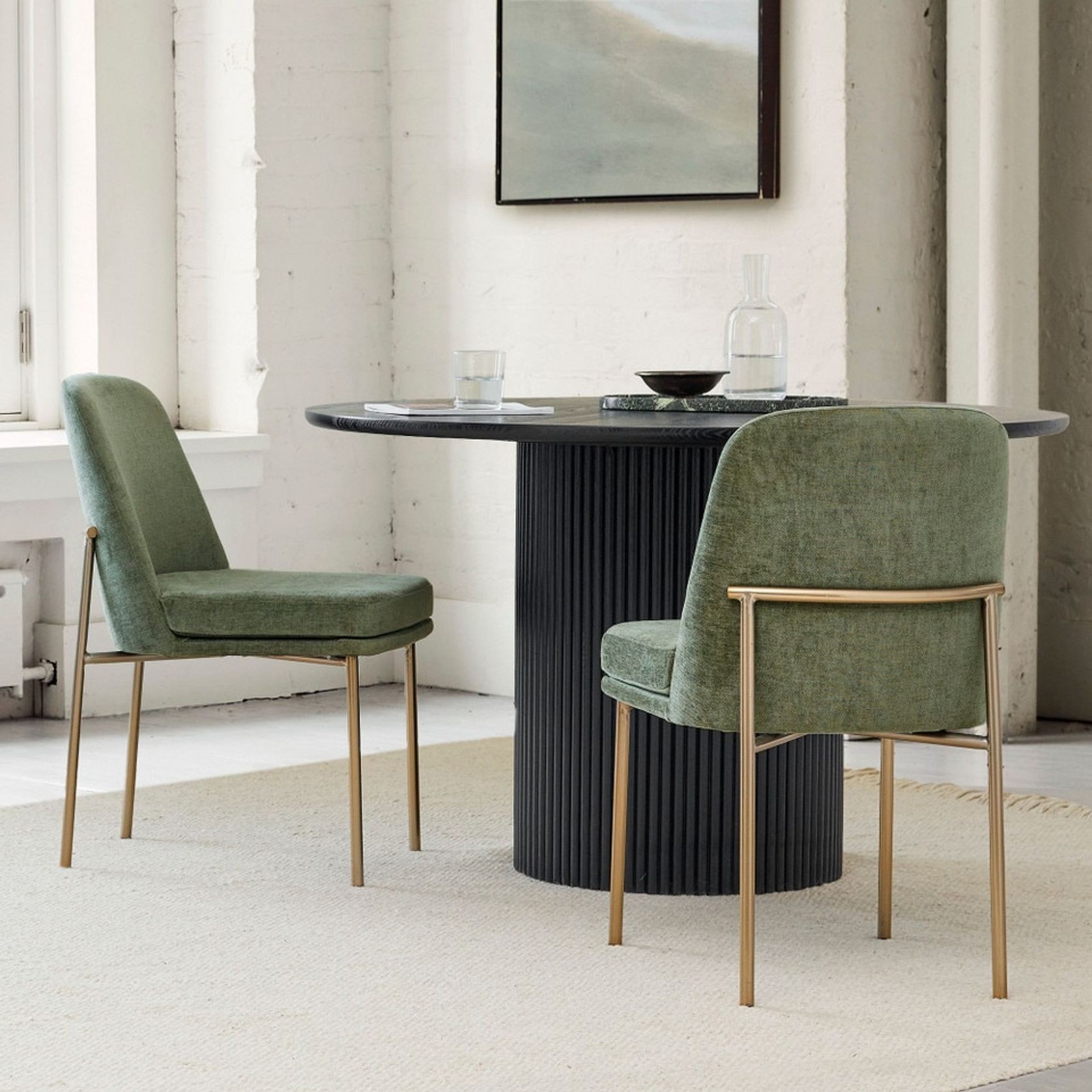 Jack Metal Frame Dining Chair gallery detail image