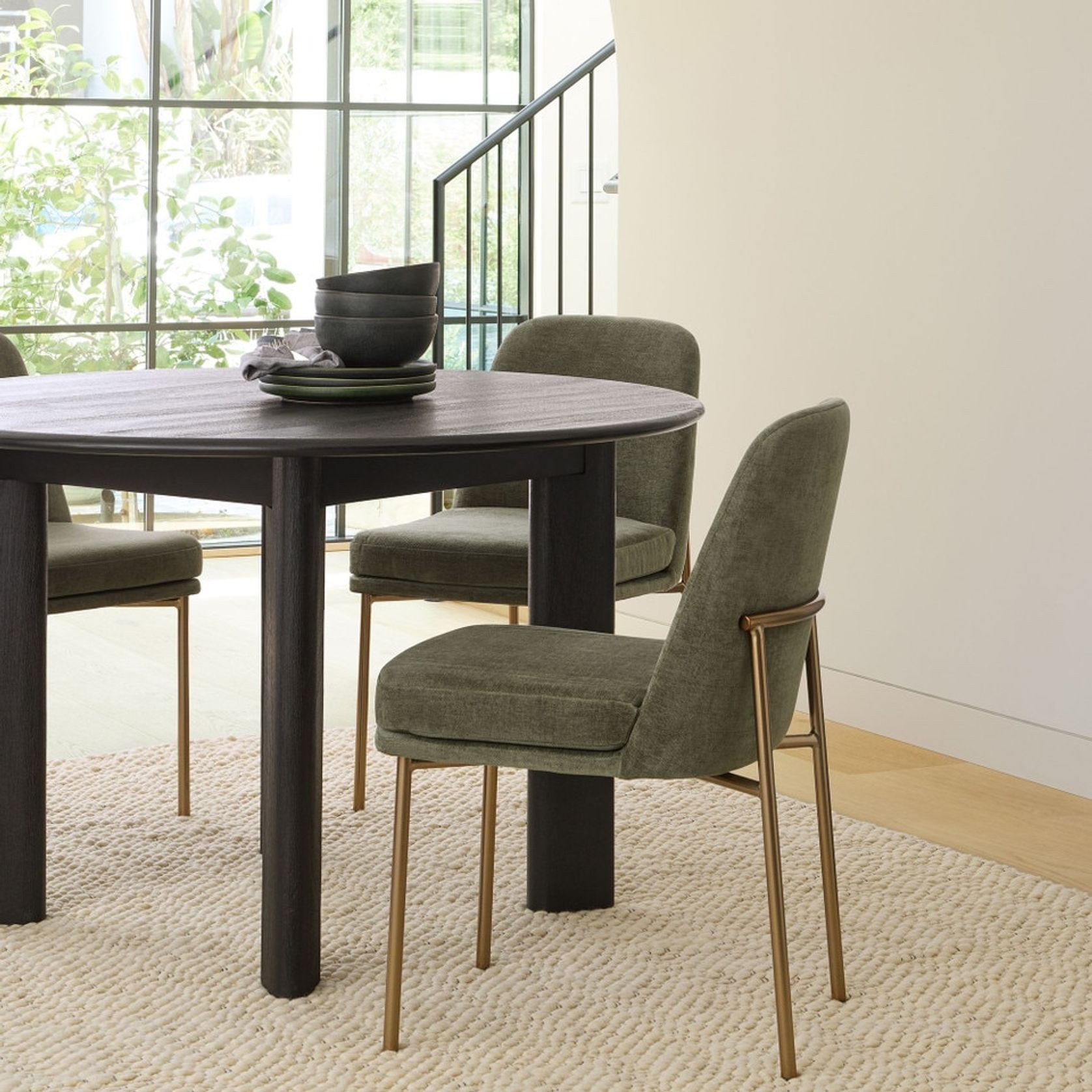 Jack Metal Frame Dining Chair gallery detail image