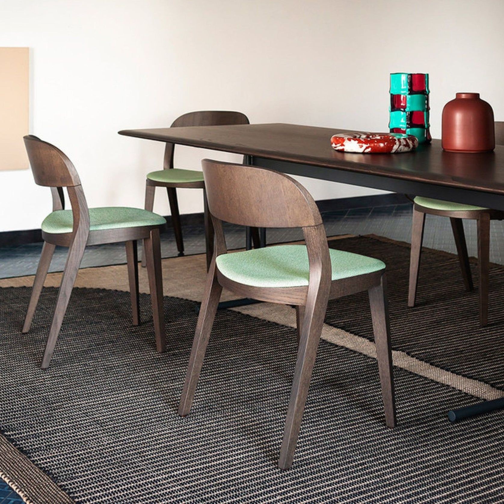 Minima Dining Chair (Padded Seat) gallery detail image