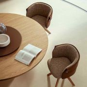 Ozzy Swivel Dining Chair By Flexform gallery detail image