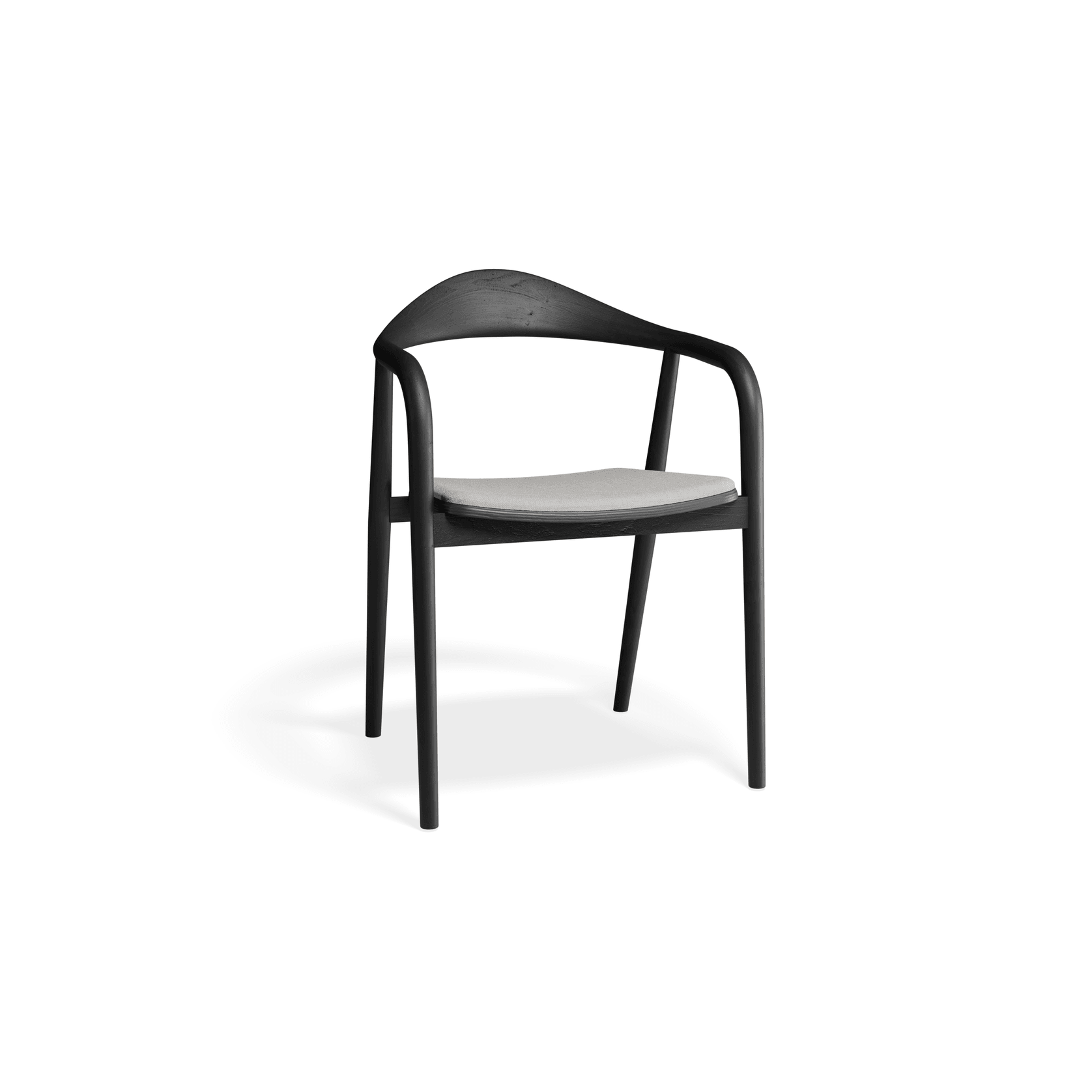 Arki Armchair - Black Ash with Pad gallery detail image