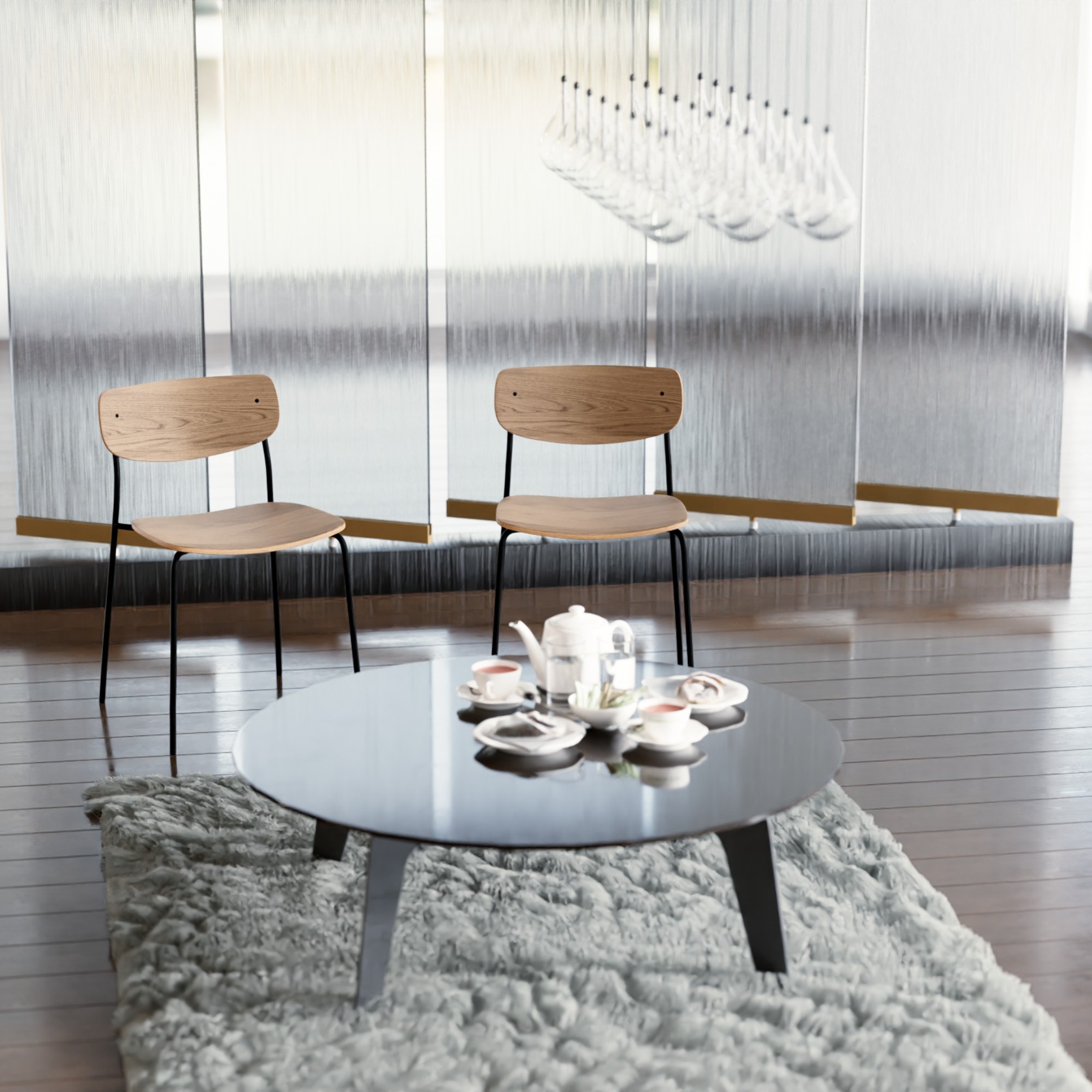 Rylie Chair - Natural Ash Seat and Backrest gallery detail image