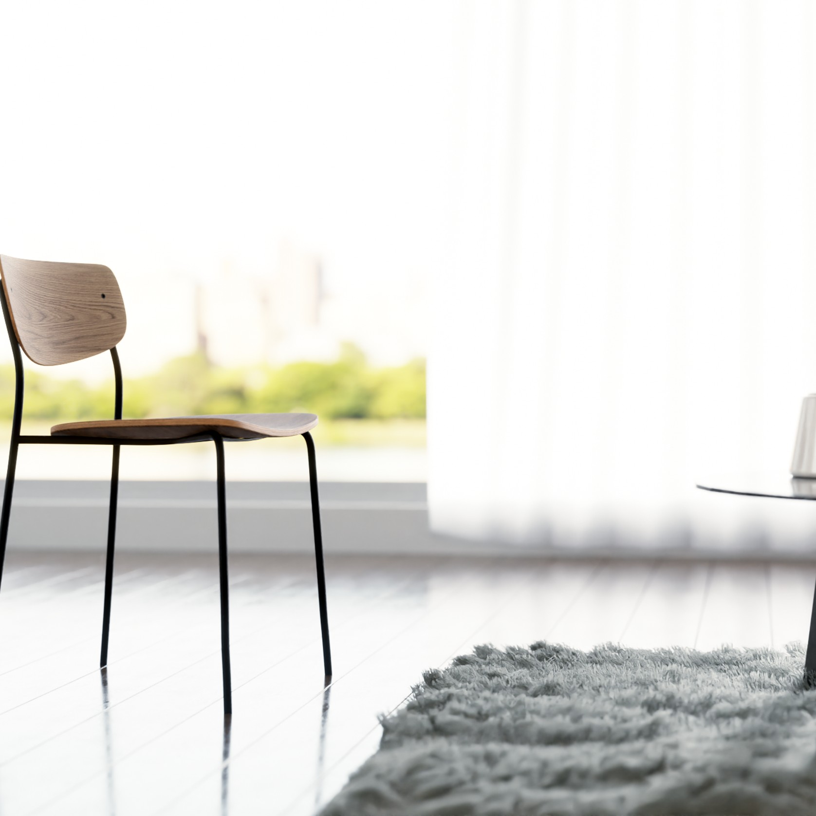Rylie Chair - Natural Ash Seat and Backrest gallery detail image
