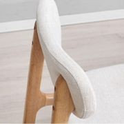 Seattle Natural Solid Oak Dining Chair gallery detail image