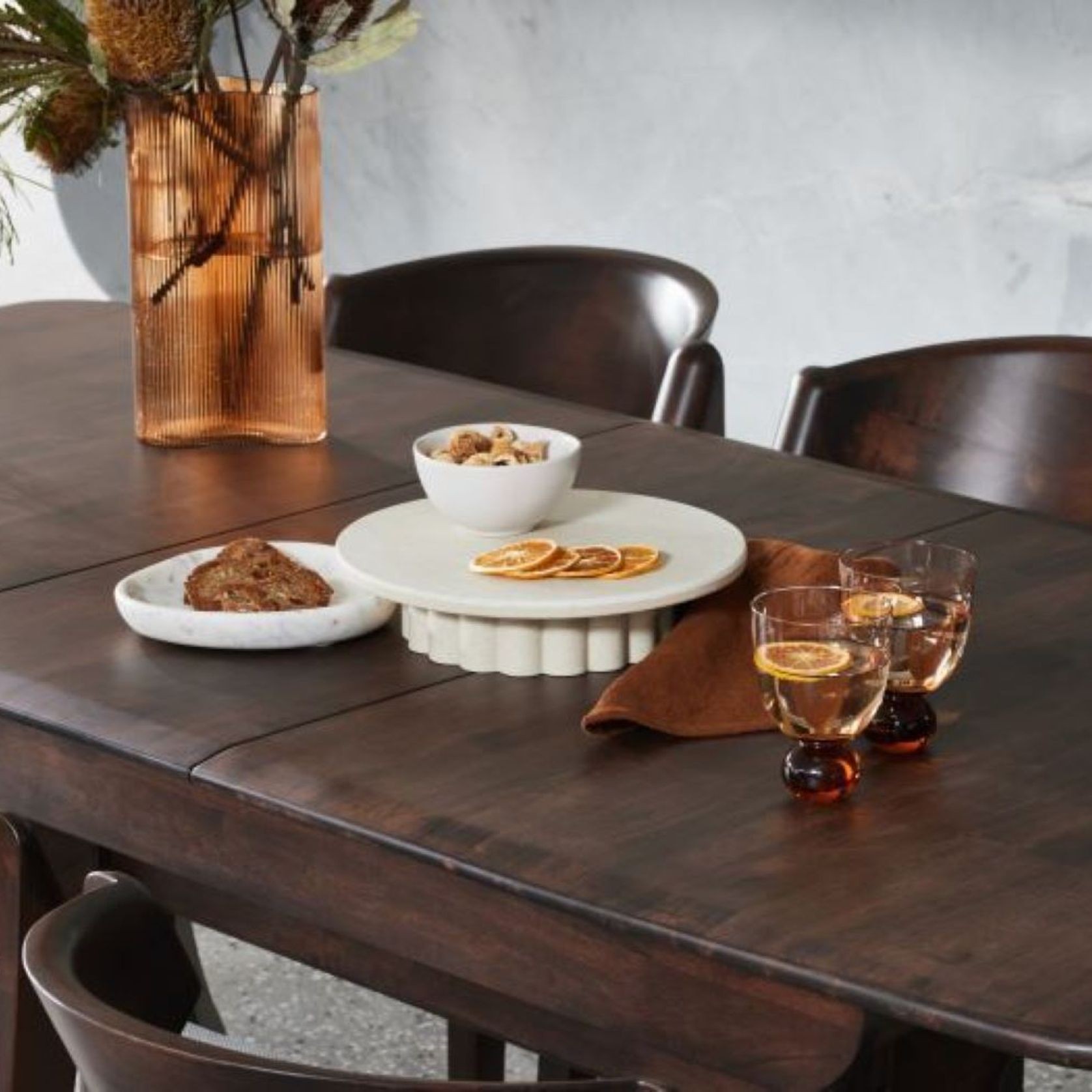 Villa 7PC Hardwood Extendable Dining Set | Arabica gallery detail image