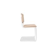 Calibre Chair - White with Natural Cane gallery detail image