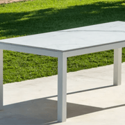 Danli Ceramic Outdoor Table & 8 Sevilla Teak Arm Chairs gallery detail image