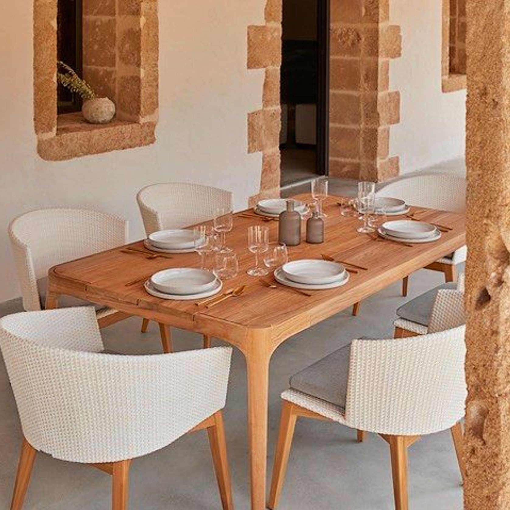 Arc Outdoor Dining Chair by Point gallery detail image