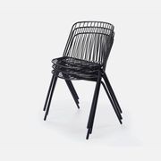 Terrace Outdoor Stacking Chair by Nau gallery detail image